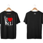 Camiseta I Love NL 100% Algodão